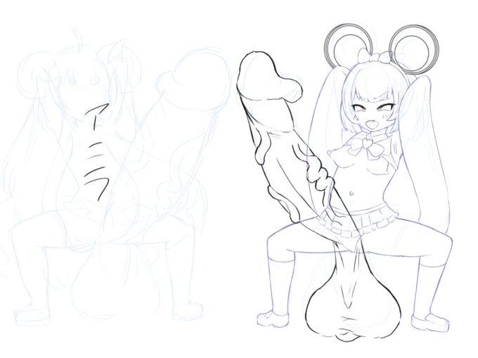 とりあえず走りだけでも描き留めて… 