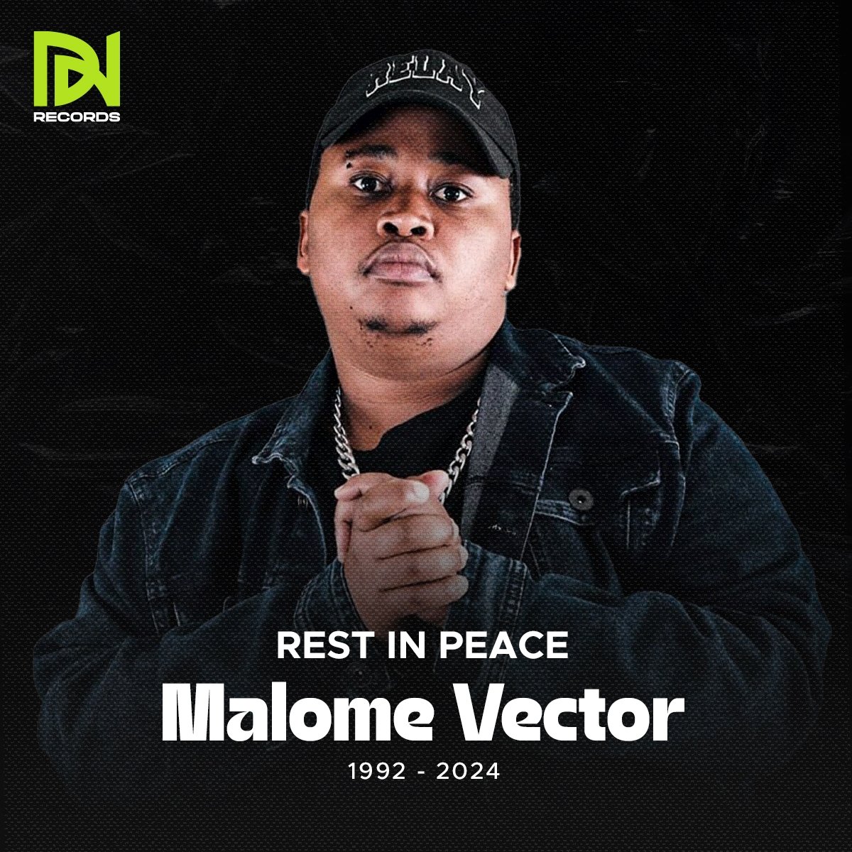 danukes_records's tweet photo. We are deeply saddened by the tragic loss of Malome Vector, a brilliant artist who touched many hearts with his music. His creativity, passion, and unique voice will be sorely missed. RIP, Malome Vector🙏🏼🕊️ https://t.co/NN3RYKACl0