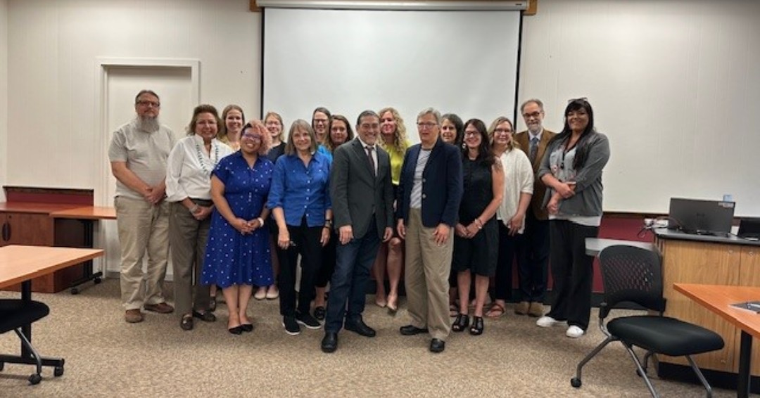 Bree Maki, Executive Director and Hannah Buckland, Digital Equity Lead from DEED's Office of Broadband Development were recently on a panel with Director Santos where they shared how important broadband access and skills are to completing the U.S. Census.