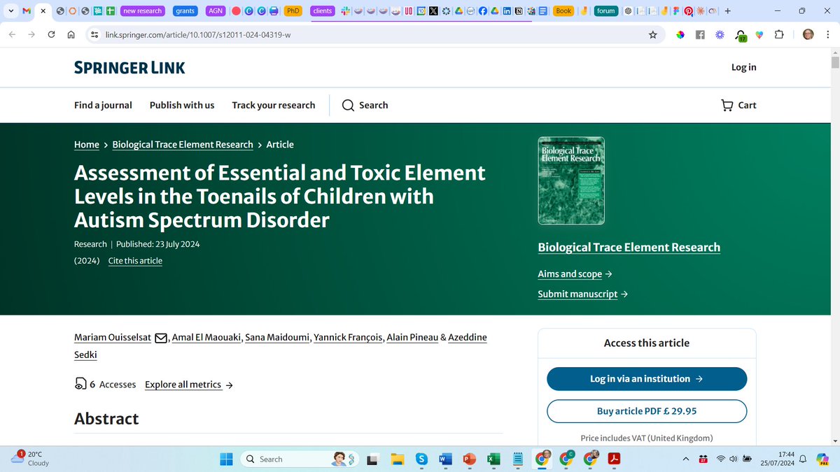 Well there's a research paper title I never thought I'd read...