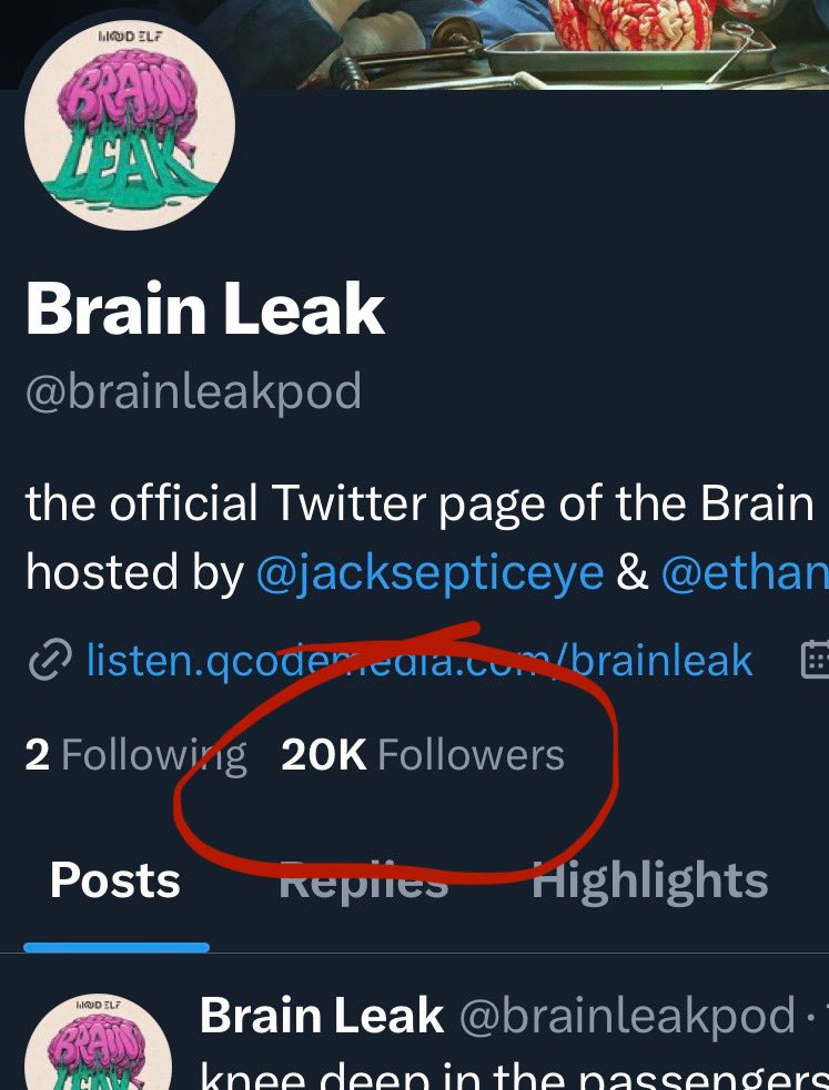 Brain Leak tweet media