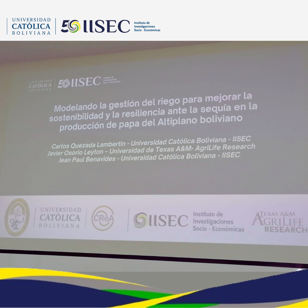 Instituto de Investigaciones Socio-Económicas tweet media