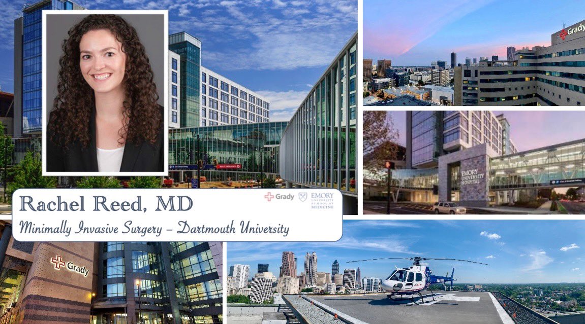 EmorySurgery's tweet image. Congratulations to chief resident Dr. Rachel Reed for matching into MIS at Dartmouth! We are so proud! #EmorySurgery @DartSurgery