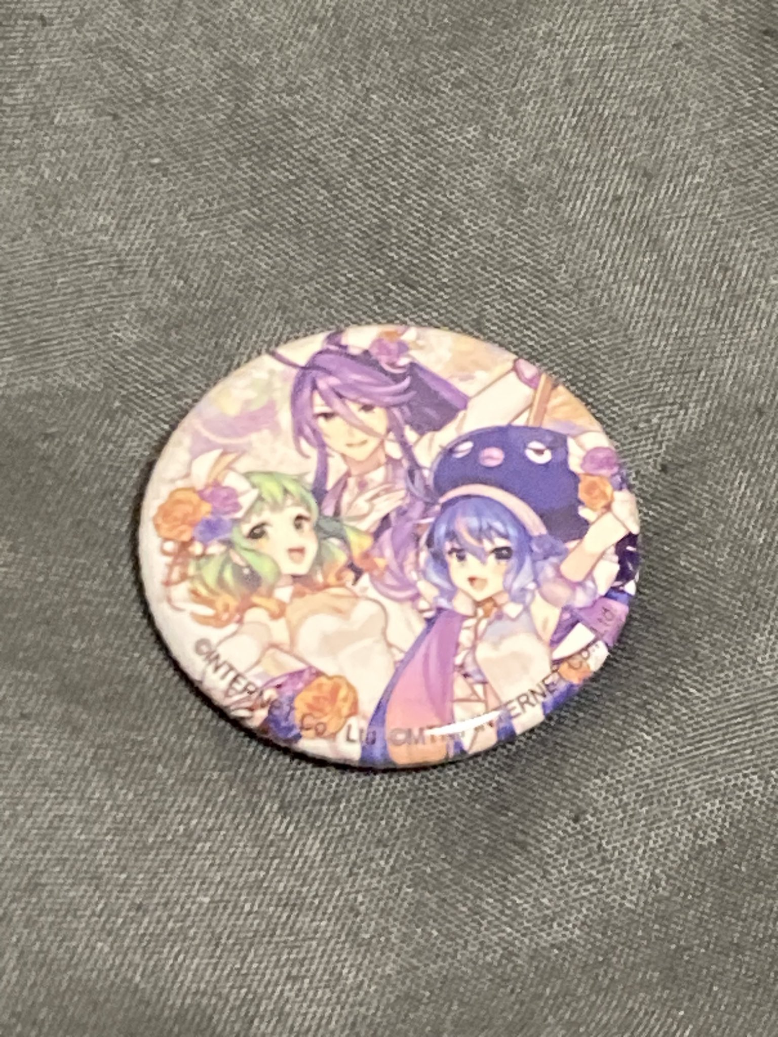 ライパラ2024 GUMI 缶バッジ ＋@ ライパラ2024 GUMI 缶バッジ ＋@ GUMI がくぽ ウナ 誕生祭ライブ