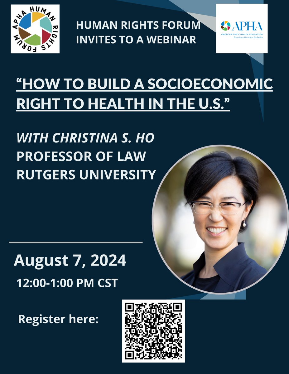 APHA Human Rights Forum tweet media