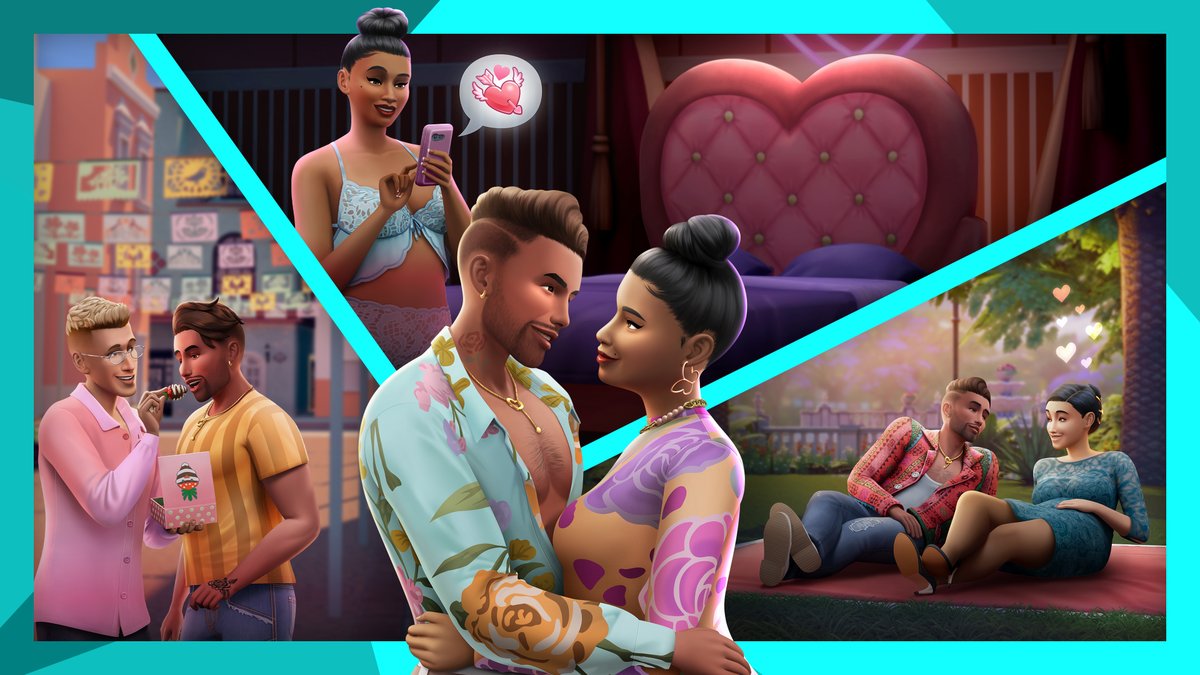 TheSims's tweet photo. Let the lurv in with new ways to meet matches, set up dates, and find love in The Sims 4 #Lovestruck 💘

OUT NOW ✨https://t.co/8JcwpLtbYN https://t.co/WI2hz6KyaO