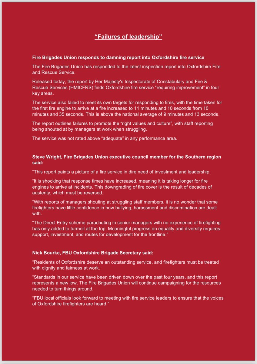 FBU Southern Region 12 tweet media