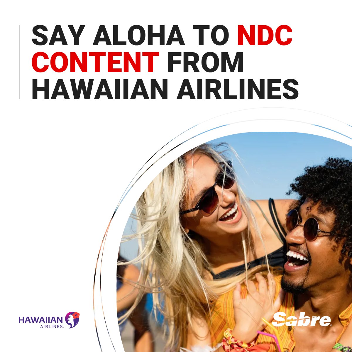 Sabre_Corp's tweet image. Have you heard? Booking NDC content with @HawaiianAir is now available in the Sabre marketplace. Activate now 👉 bit.ly/4cJWnr6 #BeyondNDC #multisource