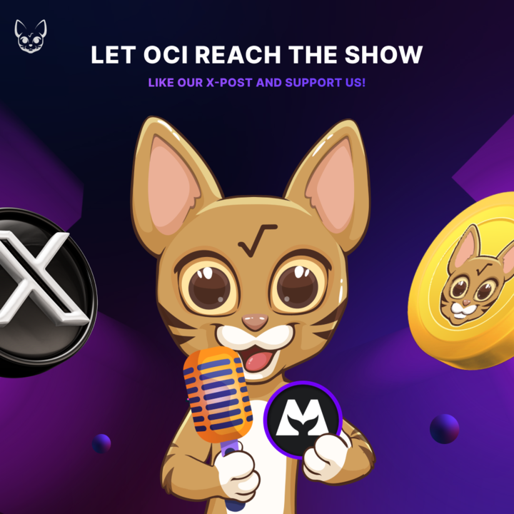 Just one wish:
🗳 VOTE FOR OCISWAP 🗳

1. Visit this post: x.com/lu5st/status/1…

2. Hit like and share!

3. Thank you very much 🔥