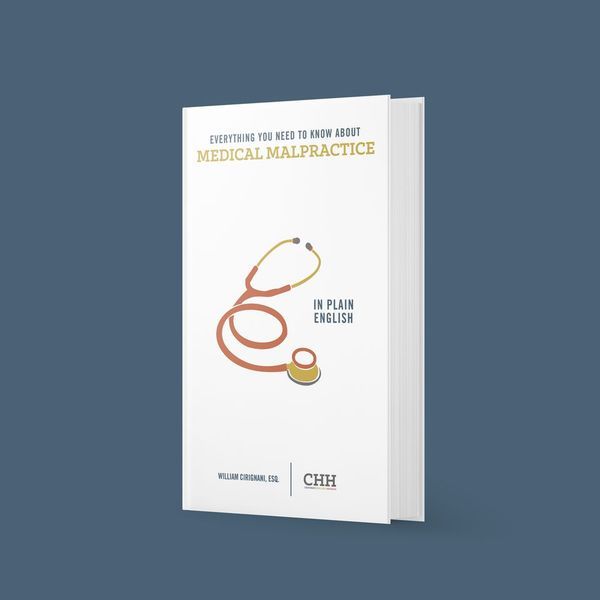 Every medical malpractice question has an answer. And just about all of them can be found in CHH Partner Bill Ciriginani’s book EVERYTHING YOU NEED TO KNOW ABOUT MEDICAL MALPRACTICE.

You can download your free copy right here: buff.ly/3YfqSku 

#CHHLaw #CHHLawFirm