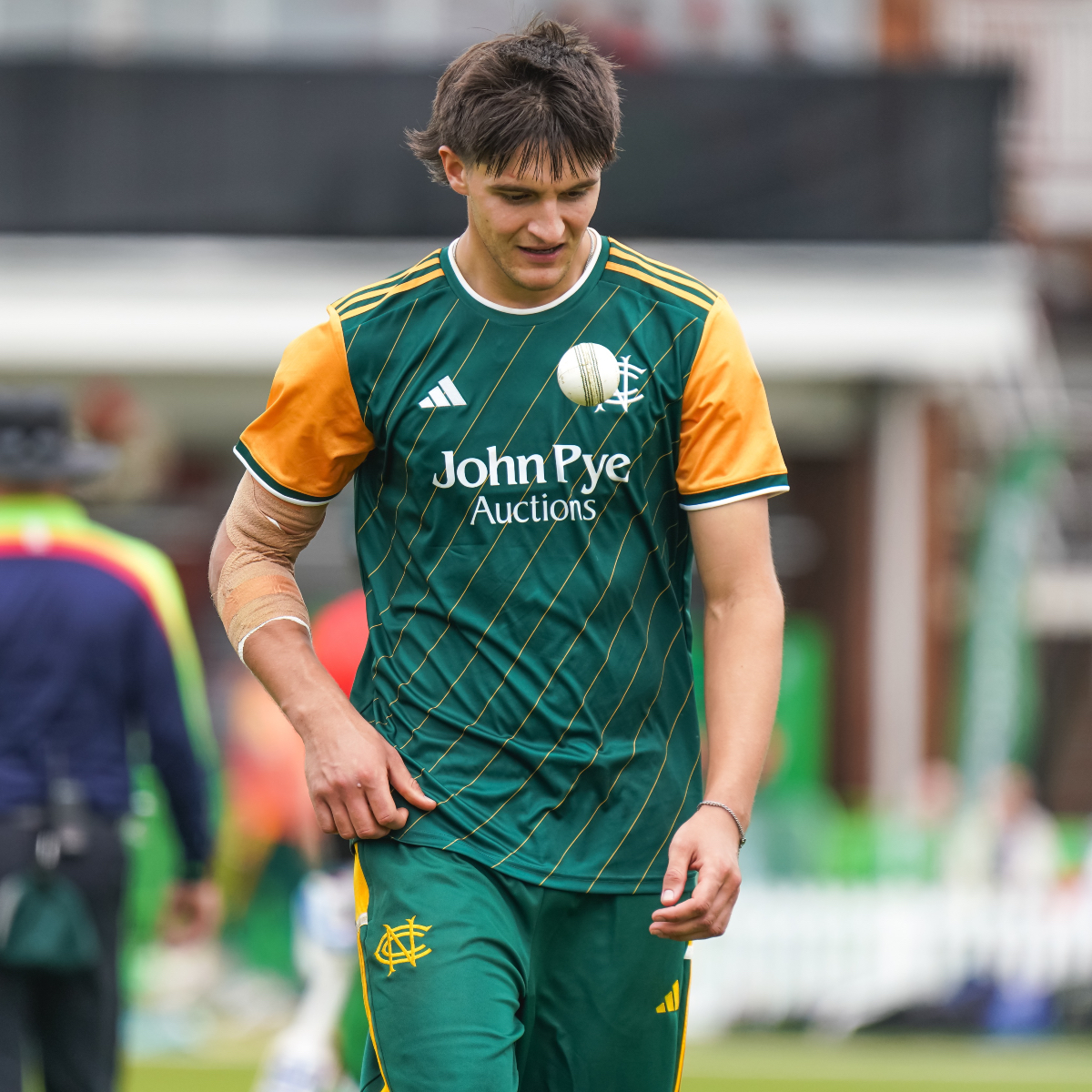 TrentBridge's tweet image. Farhan Ahmed 🤝 Rob Lord

☝️ Maiden List A wickets on their One Day Cup debuts.

#Outlaws