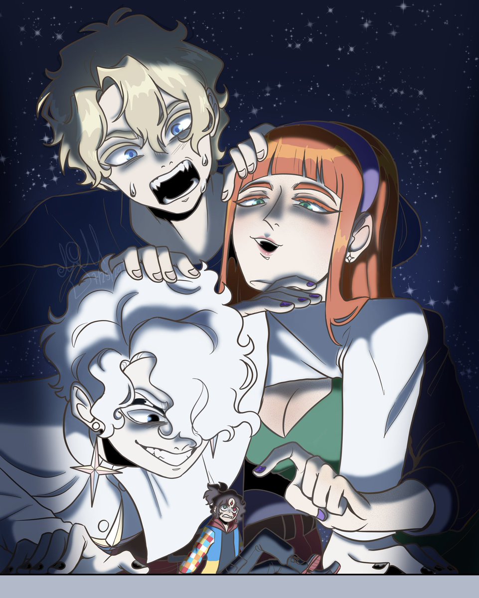 Dull_Doll_00's tweet photo. 🤍:Eras
💜: Eve
💙: Evangelion
❤️:Scarlet
#ownfandom #TheHumanSpirit #TheHumanIndomitableSpirit #THIS #art https://t.co/d4pGXIceo4