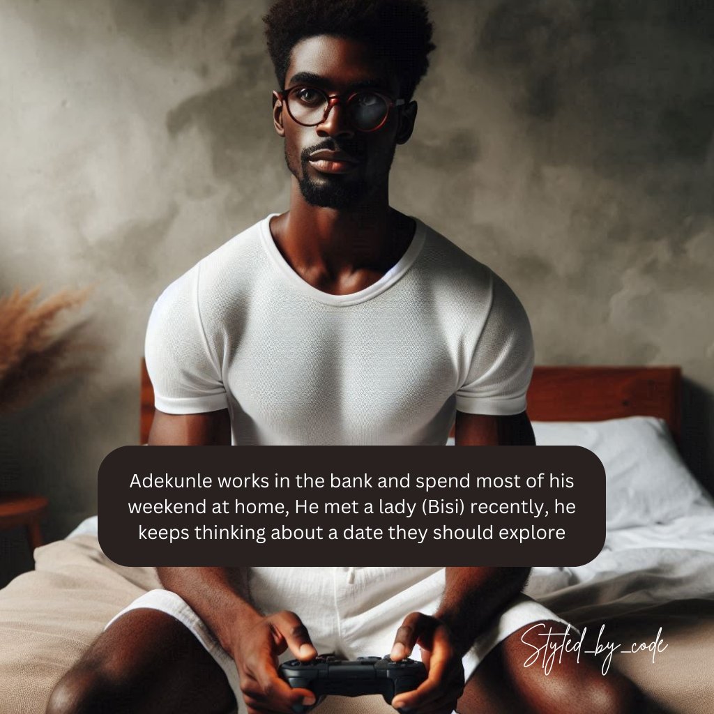 Styled_by_code's tweet image. The "Adekunle"  series is here, Dropping every Thursday. Ladies help Adekunle out in achieving his next date. #fashionstory #datingseries #fashionstyle
