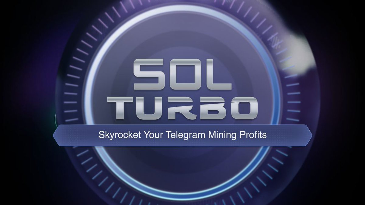 New airdrop: SOL Turbo (TURBO)
Reward: Mine Free SOL, BONK &amp; TURBO
Rate: ⭐️⭐️⭐️⭐️
Winners: For Everyone
Distribution: Instant

Bot Airdrop Link: t.me/SOLTurbo_bot?s…

#Airdrop #Airdrops #Airdropinspector #SOLTurbo #SOL #TelegramBot #TelegramApp #TelegramGiveaway