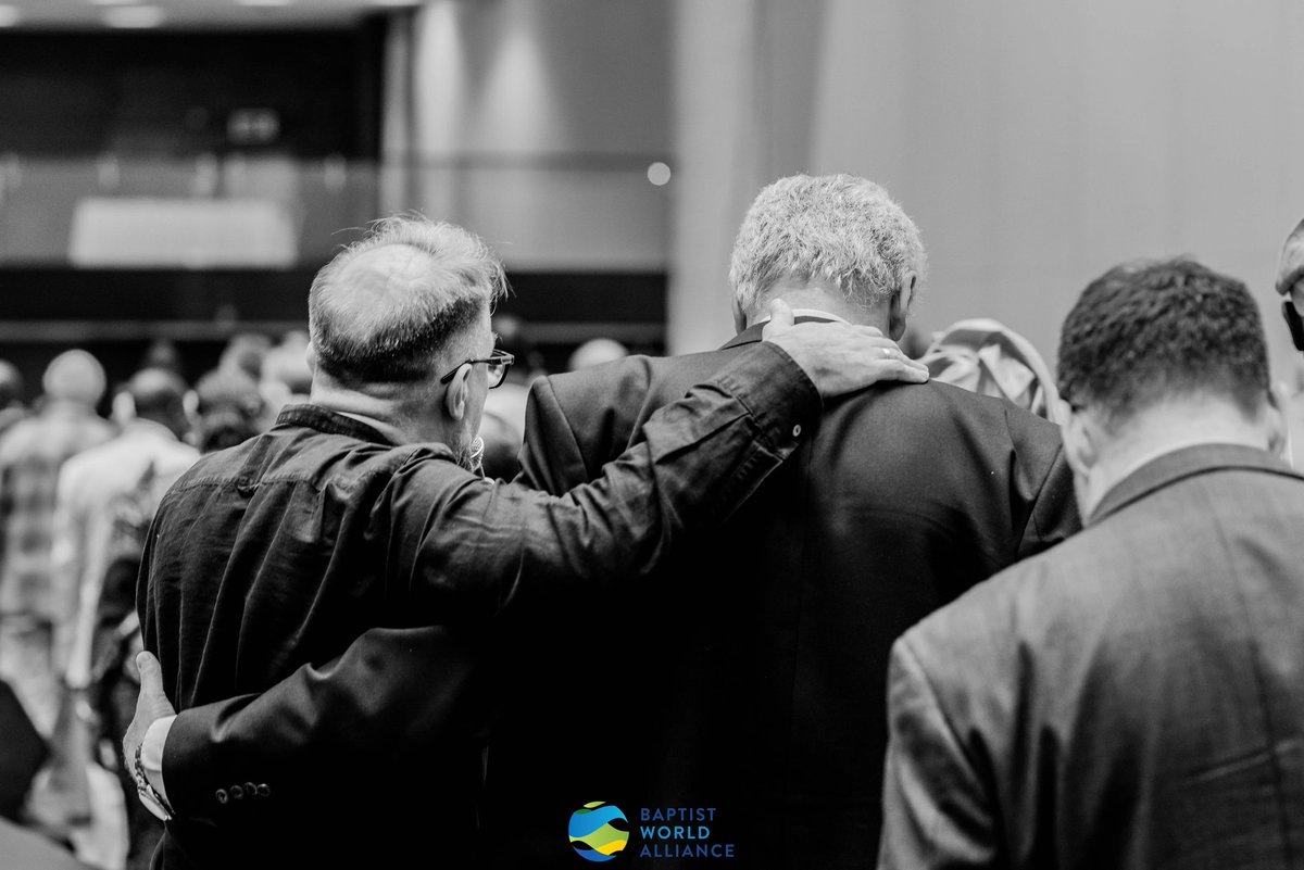 BaptistWorld's tweet photo. The 2024 BWA Annual Gathering brought the Global Baptist Family together in unified prayer. We raised our voices to God, praying for each other and addressing pressing global issues. It's clear that God answers our prayers. Praise the LORD for His faithfulness!

#BWAlagos https://t.co/Q989FMwbrl