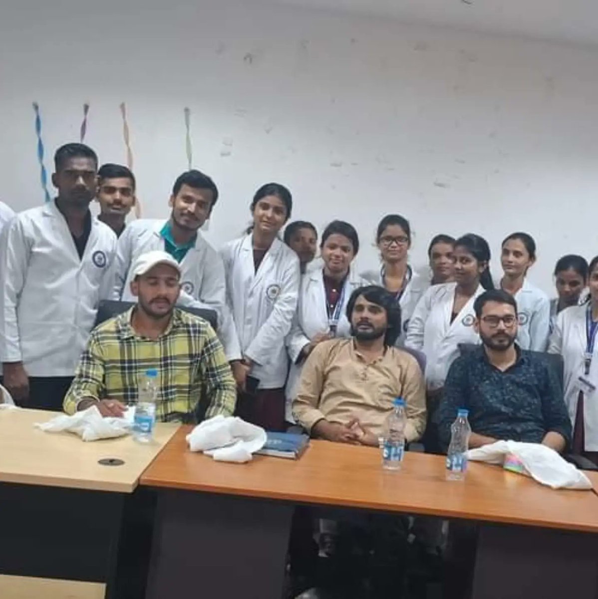Bhushan4Bihar's tweet photo. #BMIMS पावापुरी के Para मेडिकल छात्रों से मिला और प्रस्तावित #Conference को लेकर सकारात्मक चर्चा किया
Conference को एतिहासिक बनाने के लिए छात्र उत्साहित है
@mangalpandeybjp @NitishKumar @mishranitish @samrat4bjp @SanjayJhaBihar @yadavtejashwi @PrashantKishor @NitinNabin @sanjuydv https://t.co/co2cVZd1LA