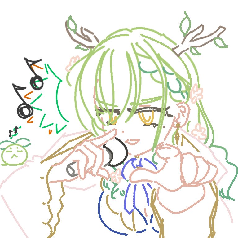 tildepon's tweet photo. #faunline #FineFaunart 

Took a doodle request during an overnight work break.  Ended up being happy enough with it to share here~

Anuaf Rapping.  (Confession: I still need to catch this vod) https://t.co/w5jUQXa7k4