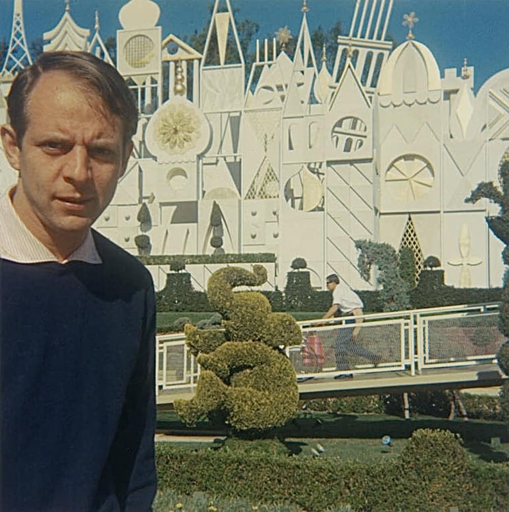 Karlheinz Stockhausen at Disneyland, Anaheim (California), 1966 (Photo Betty Freeman)