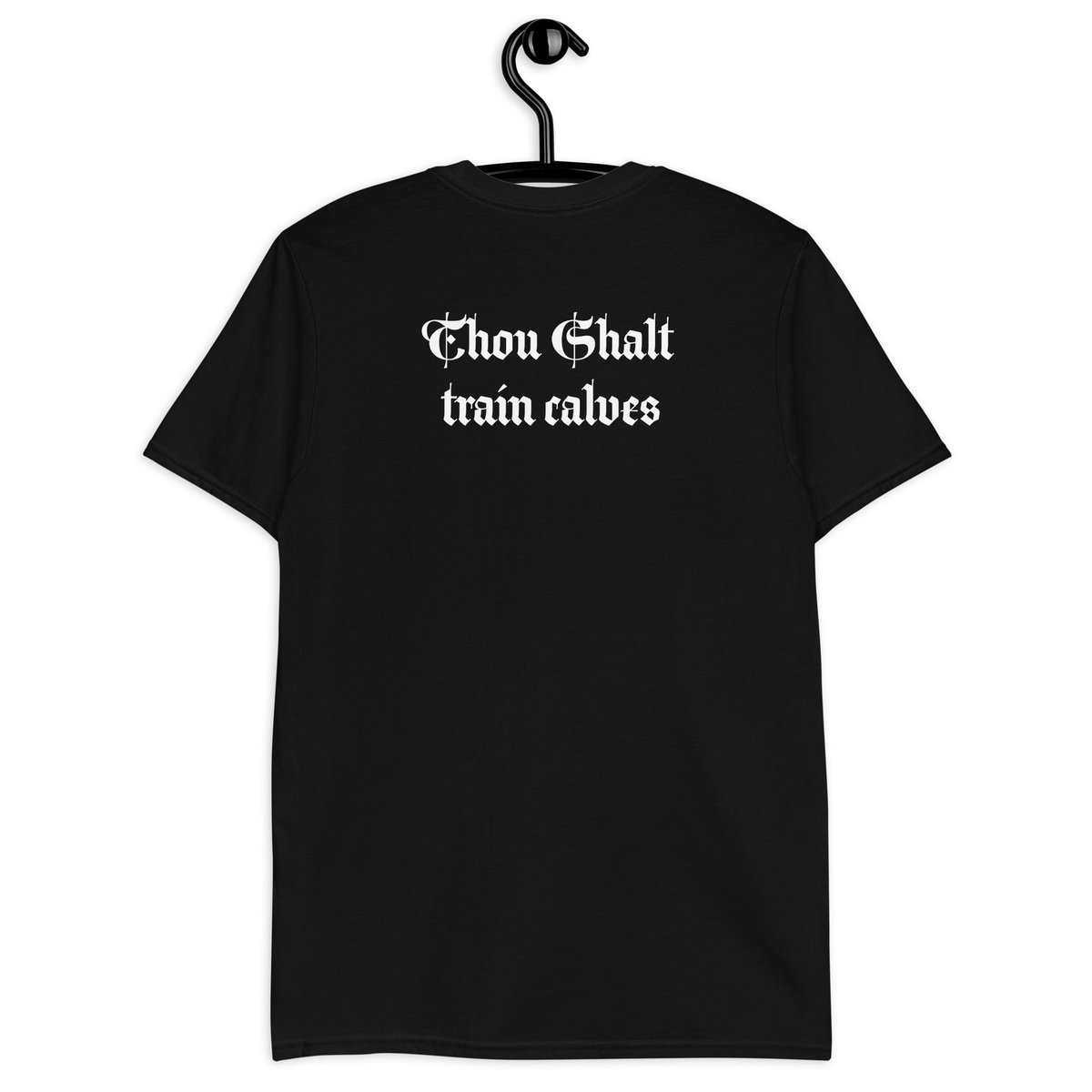 ClarifyDisorder's tweet photo. 🚀 Ready to level up your leg game? 💪 Introducing "Gym Commandments: Thou Shalt Train Calves" – the ultimate motivator for those gains! 🦵🔥 Perfect for athletes and gym enthusiasts who live by the iron law. https://t.co/N39Yoztw5p