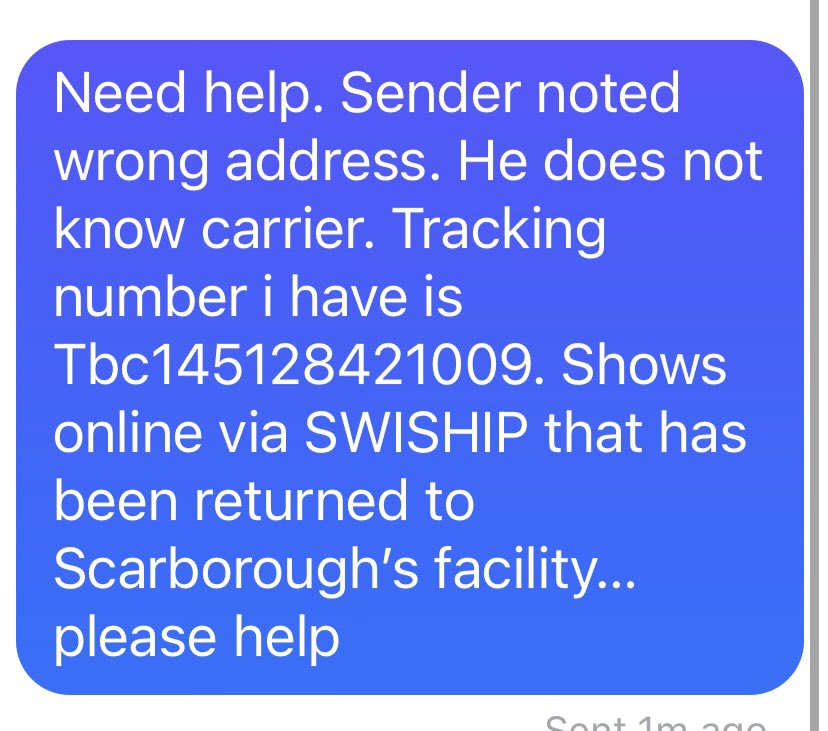 fenix13a's tweet photo. @canadapostcorp Please help to locate it and make proper address adjustment. https://t.co/pfti5Er290