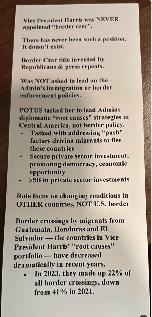 burackbobby_'s tweet image. Wow. 

A Democrat lawmaker confirmed to FOX that Dems have received a piece of paper with talking points/lies about how to discuss Kamala Harris&apos; role at the Southern border.

They are already using the exact lines.

outkick.com/analysis/democ…