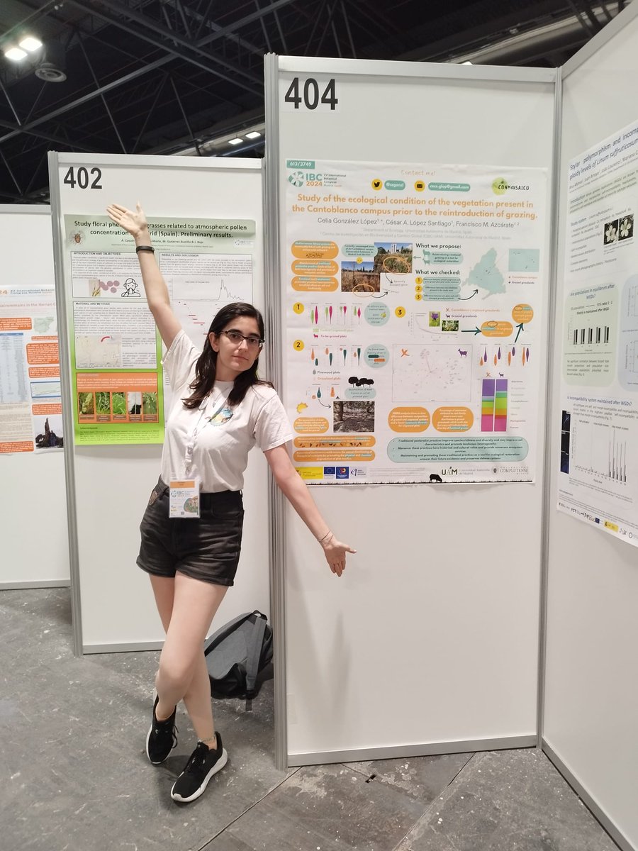 ❗REMEMBER tomorrow is the last day you can vote for #IBC2024 awards

I'm a candidate for all the student poster awards!! help a girl out 🫣

☝️just go to your iEvents app to vote, you can write the poster title, reference number (613/6749) or just the slot (404)