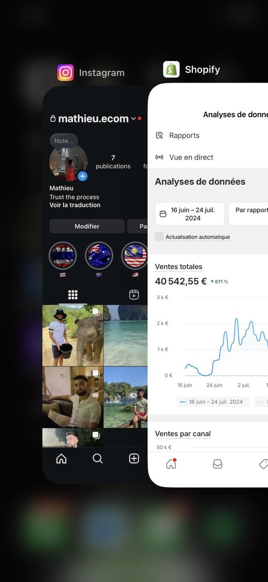 MathieuEcom's tweet image. Tout ça pour dire que quelques mois en arrière, je n’avais aucuns résultats…

Tout vas très vite dans l’ecom lorsque l’on applique les bonnes méthodes. 

Trust the process.