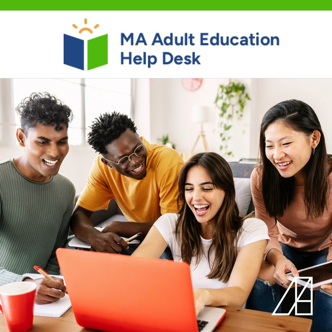 PublicAdultEdMA's tweet image. Adult education programs are here to help you take your next step. Check it out! adultedhelpdeskma.org

#livetolearn #adultlearning #HiSET #GED #ABE #ESOL #PublicAdultEdMA @PublicAdultEdMA @MASchoolsK12 
#Adulteducation