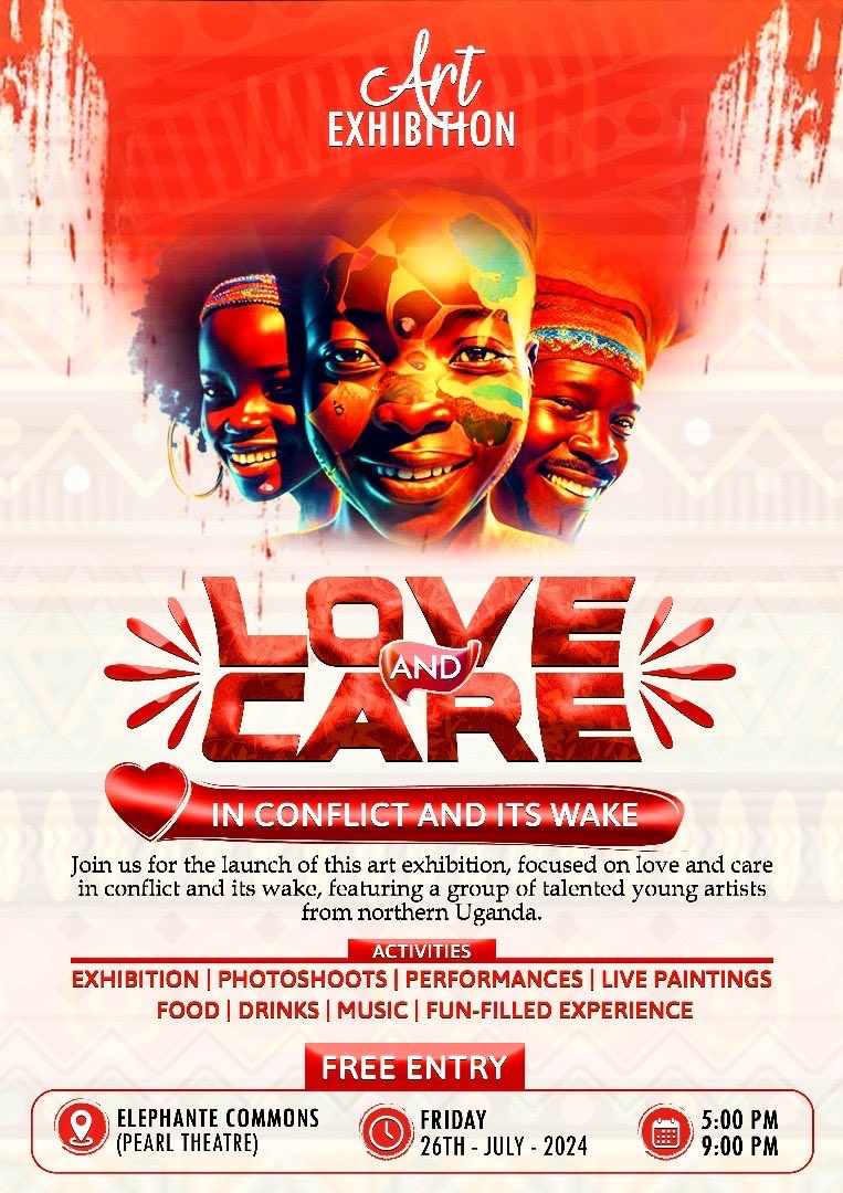 vanmarcus14's tweet photo. Art Exhibition. ; Dont miss #Loveandcare ❤️Happening On Friday 26th july2024📍@Elephantecomm 

Theme: In Conflict  and its Wake 

Acivities : Phootshoot || performance || Live Painting || Food &amp; Drinks||music||fun-filled experience #freeEntry🤝 
@philipp_schulz1 https://t.co/hIaOp5Y7TN