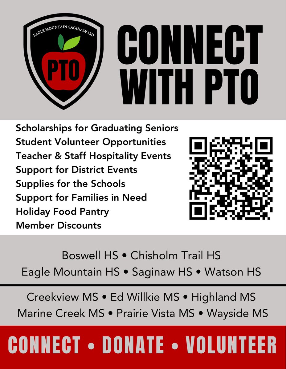 Eagle Mountain Saginaw-ISD PTO tweet media