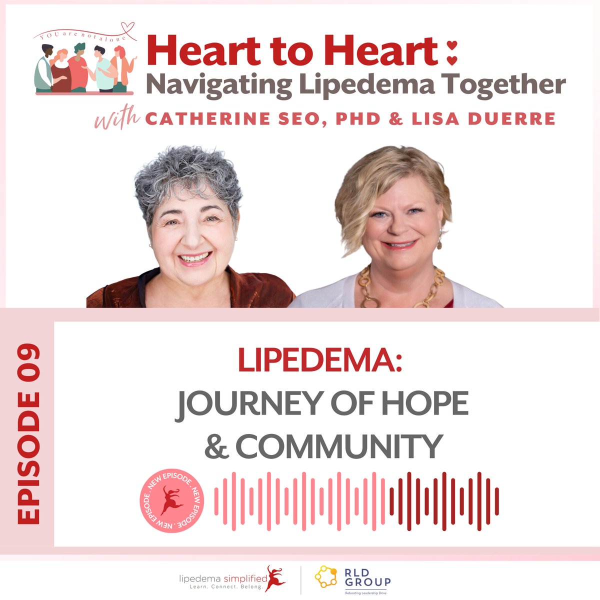 👉 Listen now: open.spotify.com/episode/74TCZQ…

#Podcast #LipedemaAwareness #LipedemaEvents #lipedema #lymphedema #selfcare #lipoedema #LipedemaSupport #lipedemawarrior #ketoforlipedema #painrelief #inflammation #chronicpain #chronicdisease #lymphaticdisorder #misdiagnosedfat
