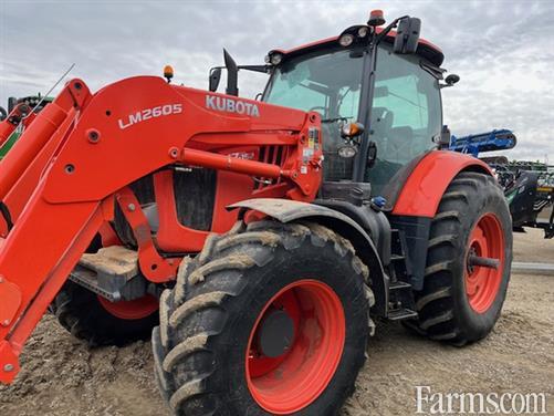 FarmsPrairies's tweet photo. 2022 Kubota M7-152 ⤵️

Tractor with MFWD, LM2605 loader, 540/1000 PTO, 133 HP, 250 hours, 3 SCV's, grapple, weights &amp; more, for sale at @AglandCo.

🔗https://t.co/LrlaYdcRx0

#WestCdnAg https://t.co/bKZdOtOJfi