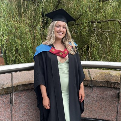 Graduating from <a href="/ManMetUni/">Manchester Metropolitan Uni</a> with a BSc (Hons) in Speech and Language Therapy just after starting my new job as a Speech and Language Therapist working in mental health! A moment to be proud of myself and how far I’ve come!👩🏼‍🎓
@MMUHPSC <a href="/ManMetUni/">Manchester Metropolitan Uni</a> <a href="/ManMetAlumni/">Manchester Metropolitan Alumni and Supporters</a>