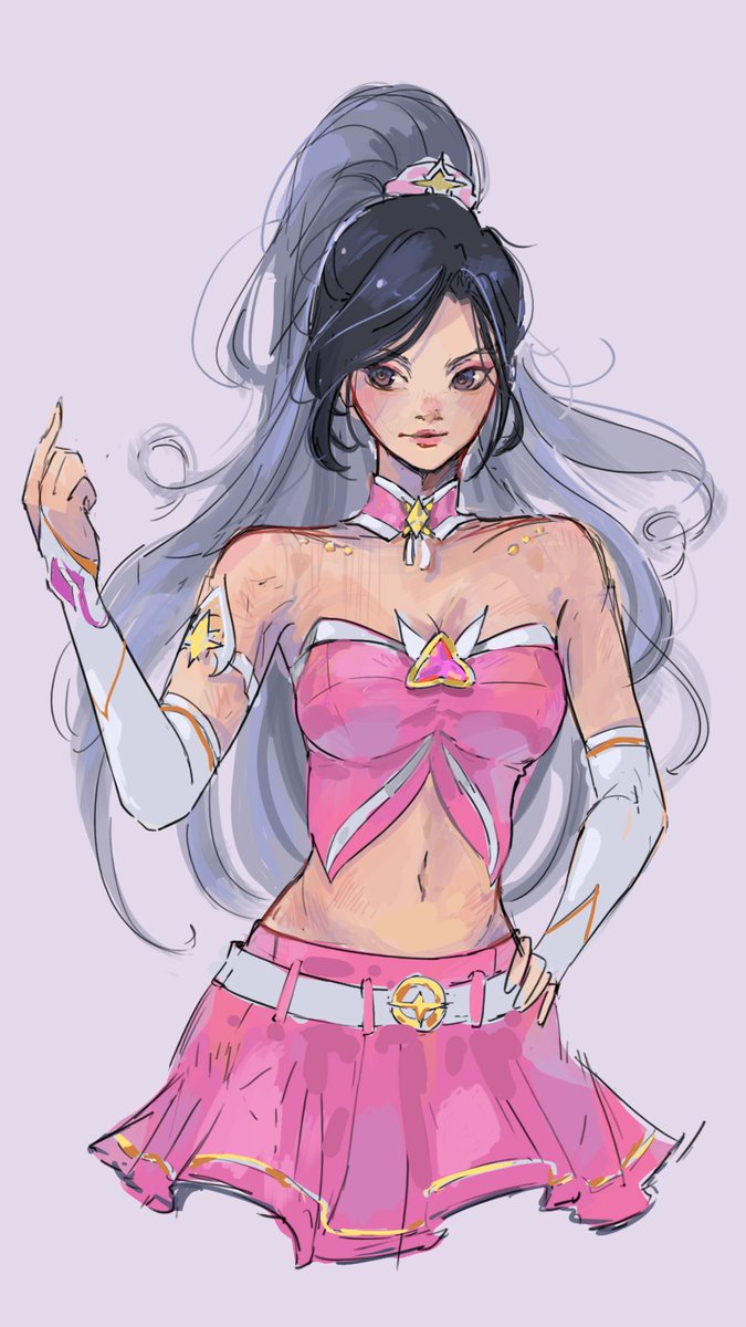 slynxoxo's tweet photo. Star nemesis reyna x star guardian sage #ValorantArt #reyge #VALORANT https://t.co/qRlhwTJMvP