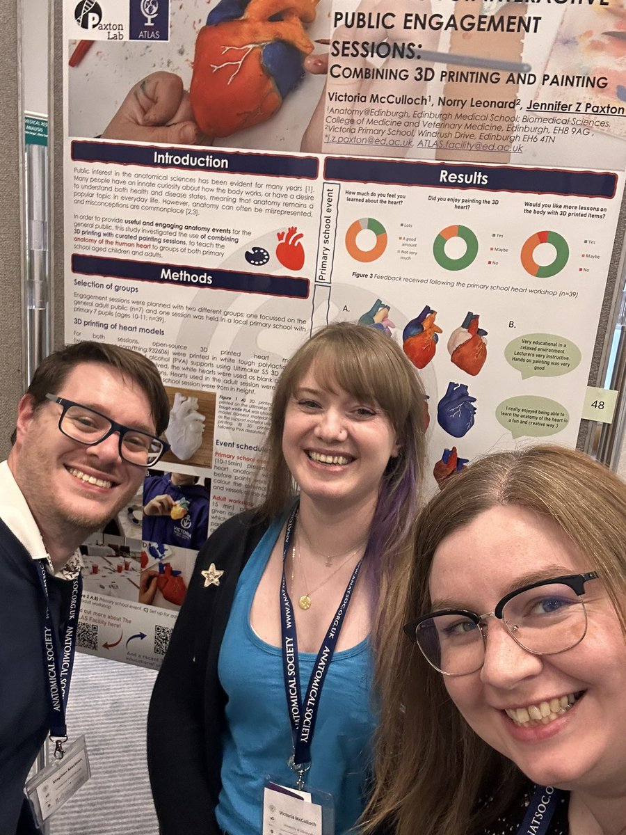 The ATLAS Facility (@atlasfacilityed) on Twitter photo The ATLAS team have been showcasing all the exciting work happening recently at the <a href="/anat_soc/">Anatomical Society</a> summer meeting in our home in Edinburgh. 9 posters overall! Huge congratulations to all the students presenting their work 👏🏻 we are very proud supervisors #anatsocedinburgh2024 The ATLAS team have been showcasing all the exciting work happening recently at the <a href="/anat_soc/">Anatomical Society</a> summer meeting in our home in Edinburgh. 9 posters overall! Huge congratulations to all the students presenting their work 👏🏻 we are very proud supervisors #anatsocedinburgh2024
