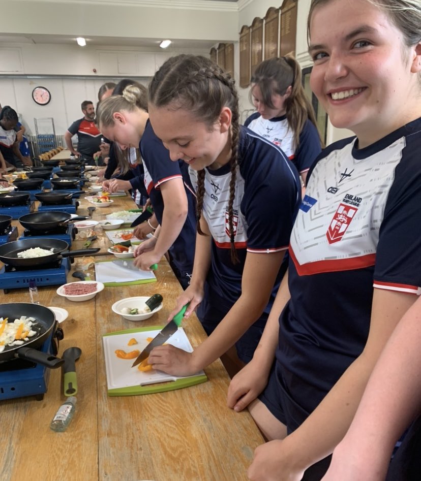 Commando Chef - MBE - (@commandochef) on Twitter photo Superb! It’s such a privilege to work with highly motivated young people. England Rugby League Academy-you were outstanding 👊 Train on the pitch, bond through cooking, chat & smiles <a href="/RoyalMarines/">Royal Marines</a> <a href="/RoyalNavy/">Royal Navy</a> <a href="/TheRFL/">Rugby Football League</a> <a href="/England_RL/">England Rugby League</a> <a href="/Womens_RL/">Women's Rugby League</a> - have a great summer, keep safe 👍 Superb! It’s such a privilege to work with highly motivated young people. England Rugby League Academy-you were outstanding 👊 Train on the pitch, bond through cooking, chat & smiles <a href="/RoyalMarines/">Royal Marines</a> <a href="/RoyalNavy/">Royal Navy</a> <a href="/TheRFL/">Rugby Football League</a> <a href="/England_RL/">England Rugby League</a> <a href="/Womens_RL/">Women's Rugby League</a> - have a great summer, keep safe 👍