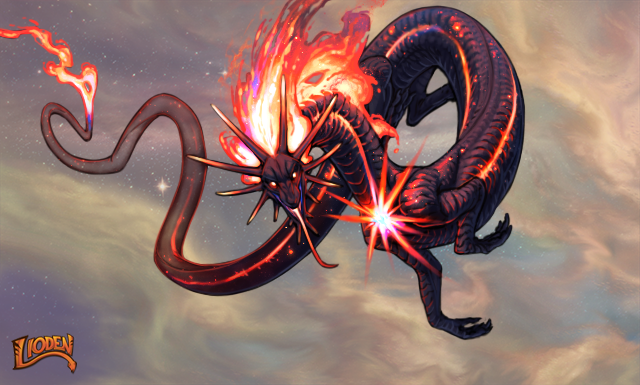 Unravy_'s tweet photo. All the Infrared space dragons I did for Lioden 💥 https://t.co/6MJ6i4TQ3a