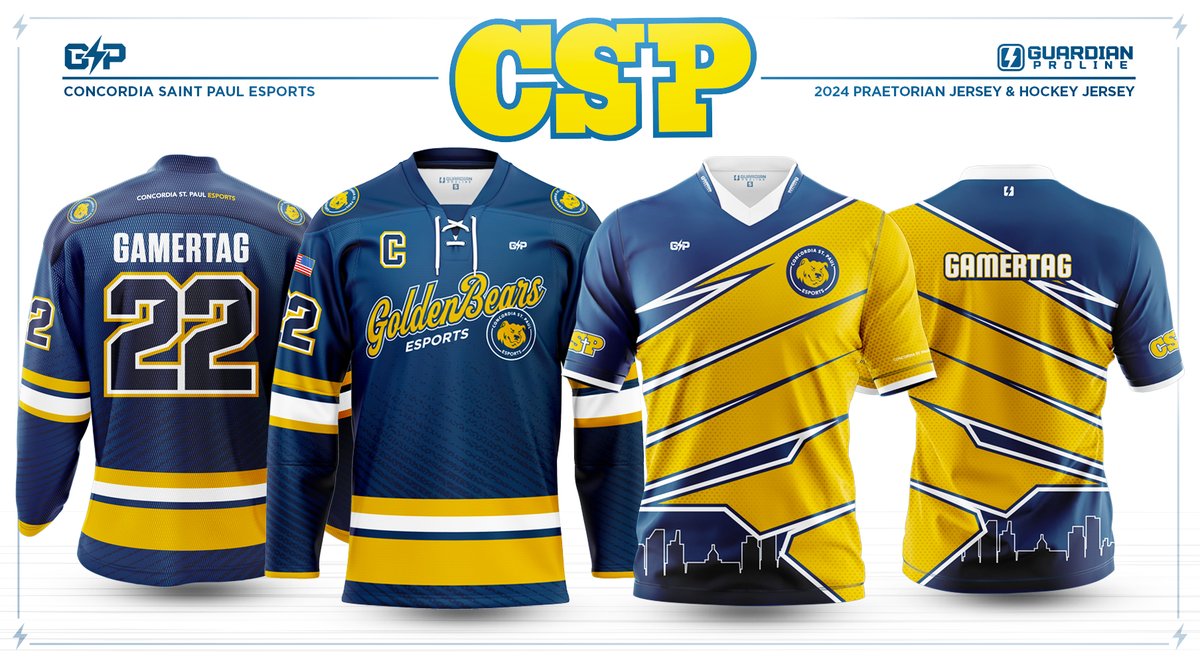 Guardian Proline (@guardianproline) on Twitter photo 🚨New Customer Alert!🚨Welcome <a href="/CSPEsports/">CSP Esports</a> and <a href="/CoachTylerPauly/">Tyler Pauly</a> to the Guardian Proline family! I've said it before and I'll say it again, if you're an esports team from Minnesota you have to have a hockey jersey in your arsenal.💯 🚨New Customer Alert!🚨Welcome <a href="/CSPEsports/">CSP Esports</a> and <a href="/CoachTylerPauly/">Tyler Pauly</a> to the Guardian Proline family! I've said it before and I'll say it again, if you're an esports team from Minnesota you have to have a hockey jersey in your arsenal.💯