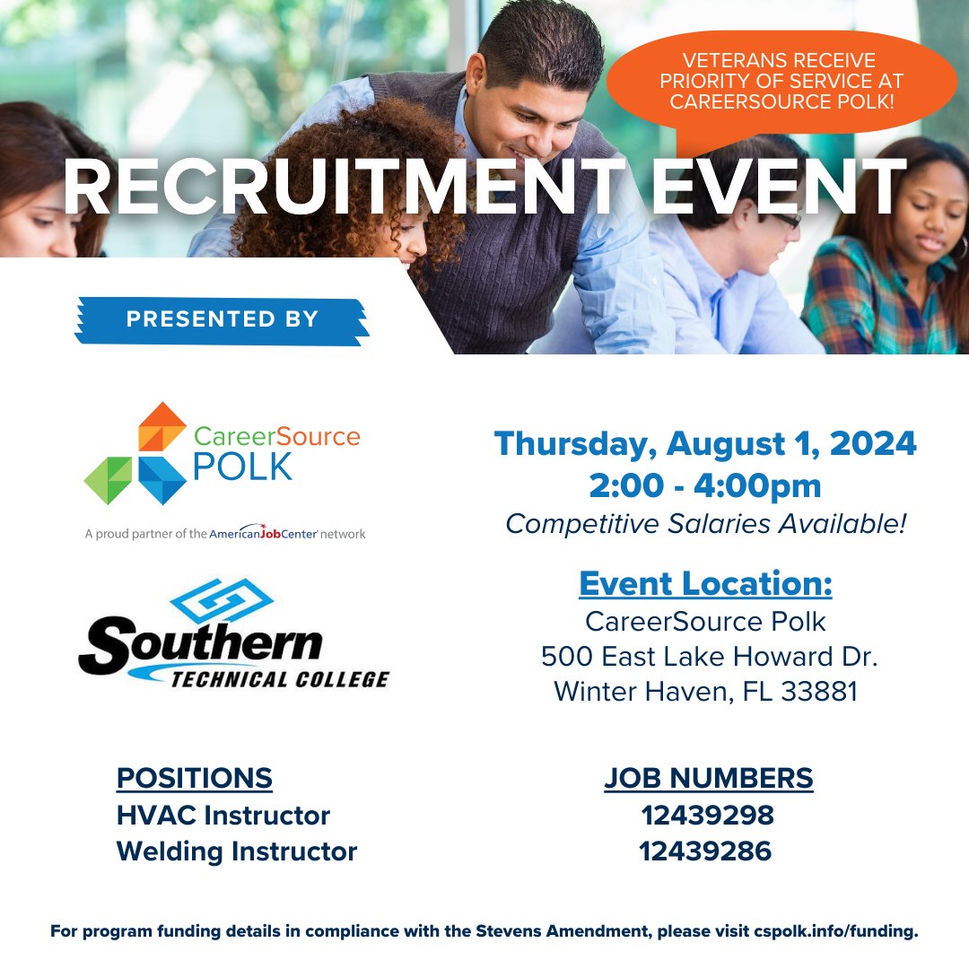 CareerSource Polk tweet media