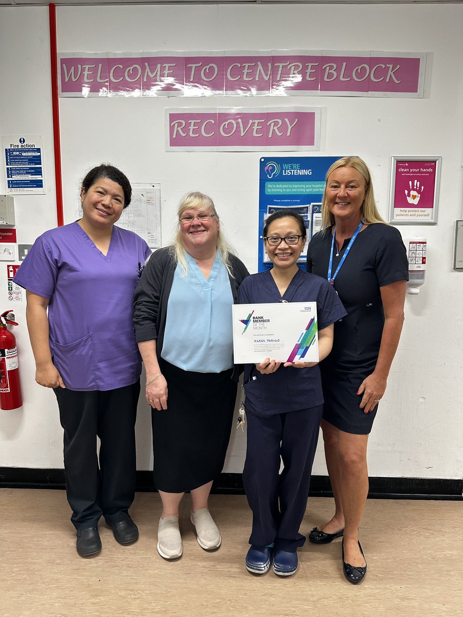 Mitzi (@mitzibgarcia) on Twitter photo Well deserved award for our Recovery Sister Karen Perillo for being recognised as Bank Member of the Month by @NHSP_UHS for her commitment in supporting safe delivery of care to our patients <a href="/UHSFT/">University Hospital Southampton 💙</a> <a href="/SotonChildHosp/">Southampton Children's Hospital</a> <a href="/UHS_TheatreEdu/">UHS Theatre Education Team - Division A</a> Well deserved award for our Recovery Sister Karen Perillo for being recognised as Bank Member of the Month by @NHSP_UHS for her commitment in supporting safe delivery of care to our patients <a href="/UHSFT/">University Hospital Southampton 💙</a> <a href="/SotonChildHosp/">Southampton Children's Hospital</a> <a href="/UHS_TheatreEdu/">UHS Theatre Education Team - Division A</a>