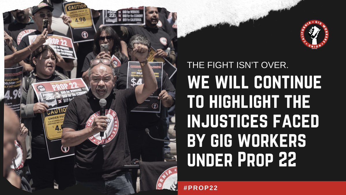California Gig Workers Union - Northern California tweet media