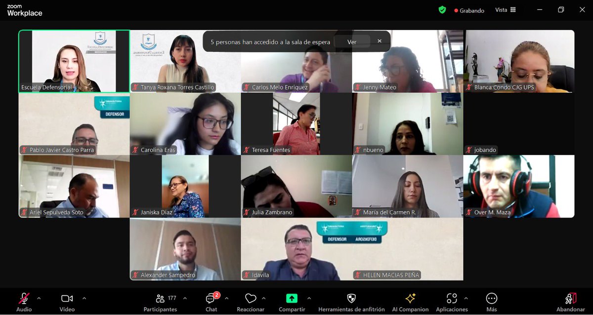 🔹 #CapacitaciónPermanente 🔹

Hoy en el curso "Nuevas Formas de Criminalidad" 📚💻, la Mgtr. María del Carmen Rodríguez presentó una sesión técnica sobre el "Delito de Child Grooming" con un estudio de caso detallado.

¡Estamos preparados para los desafíos legales actuales! 💪⚖️