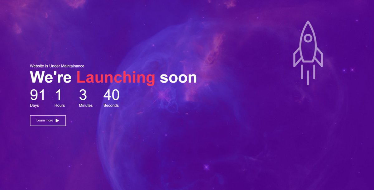 mrofficial82603's tweet image. Implemented Timer countdown in website and animated it using key frames.
#100DaysOfCode 
#buildinpublic 
#Day4ofcoding