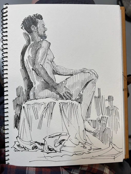 Jordan from last night's figure session 