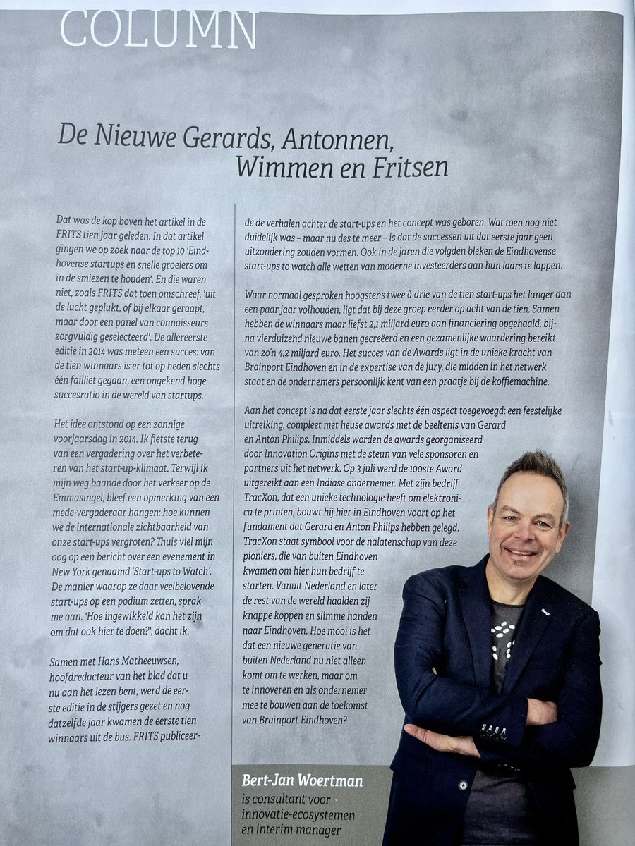 10 jaar geleden begonnen we met de Gerard &amp; Anton Awards om veelbelovende Eindhovense startups in de spotlight te zetten. Tijdens de afgelopen editie voegden we de 100e winnaar toe. Zo’n 300 bezoekers zagen op <a href="/hightechcampus/">High Tech Campus</a> #Eindhoven TracXon de 100e award in ontvangst nemen.
