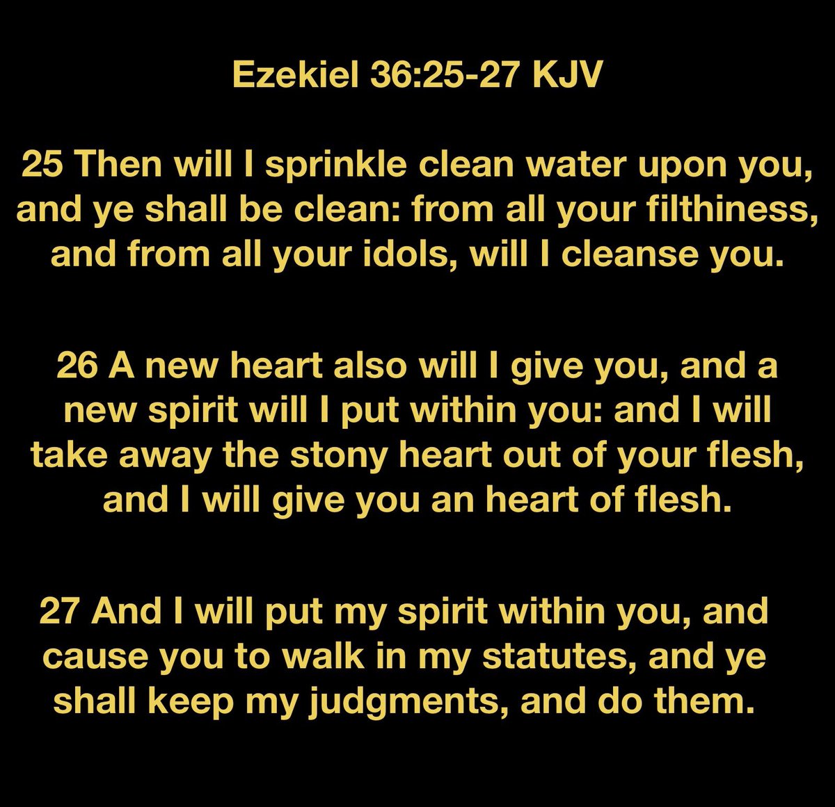 VRutledge2016's tweet image. Living Holy and Sanctifed is still Required and Right! Living Holy and Sanctified is not as Hard as many think.

When you Agree with God - Then and only then will He do for You and to You, as it states in Ezekiel 36:25-27.  
If you are ready-He is Ready!

facebook.com/share/p/2mtsDn…
