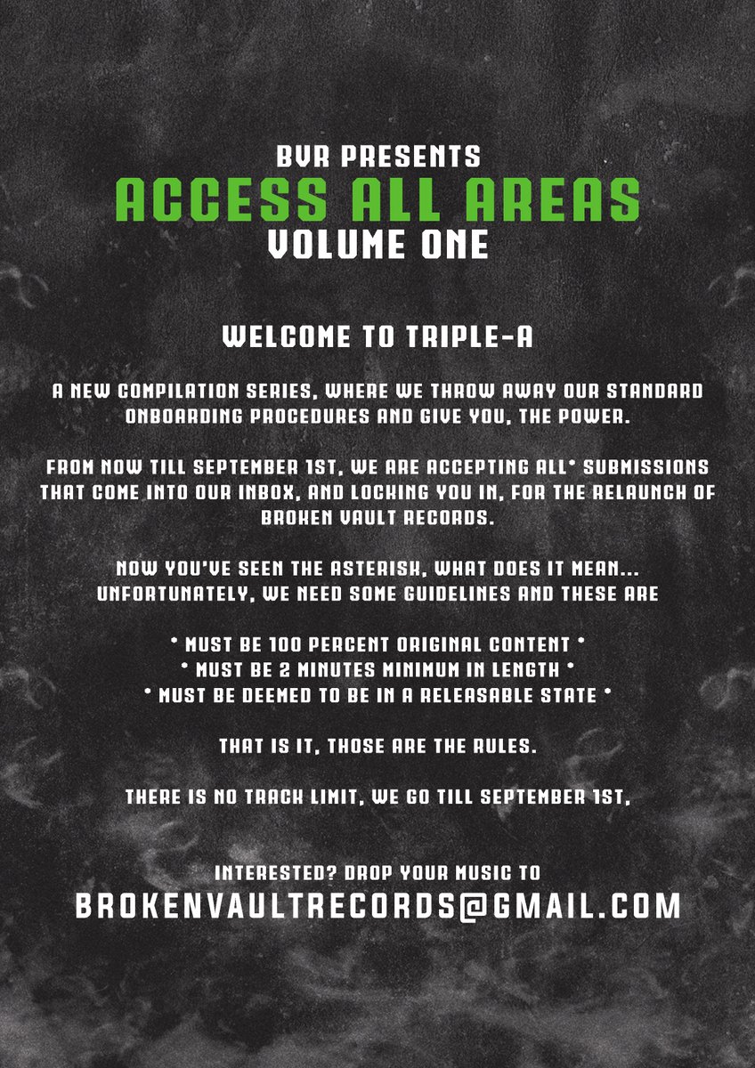 Broken Vault Records tweet media