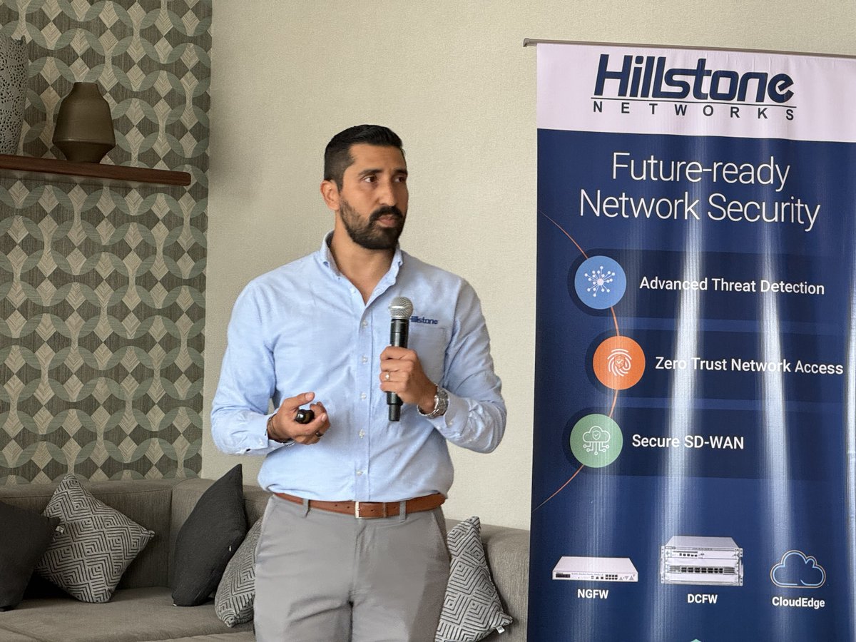 ¡El Hillstone Partner Roadshow llega a Monterrey, México!
#HillstonePartnerRoadshow #HillstoneNetworksLATAM #Networking #ciberseguridad #SeguridadCibernética