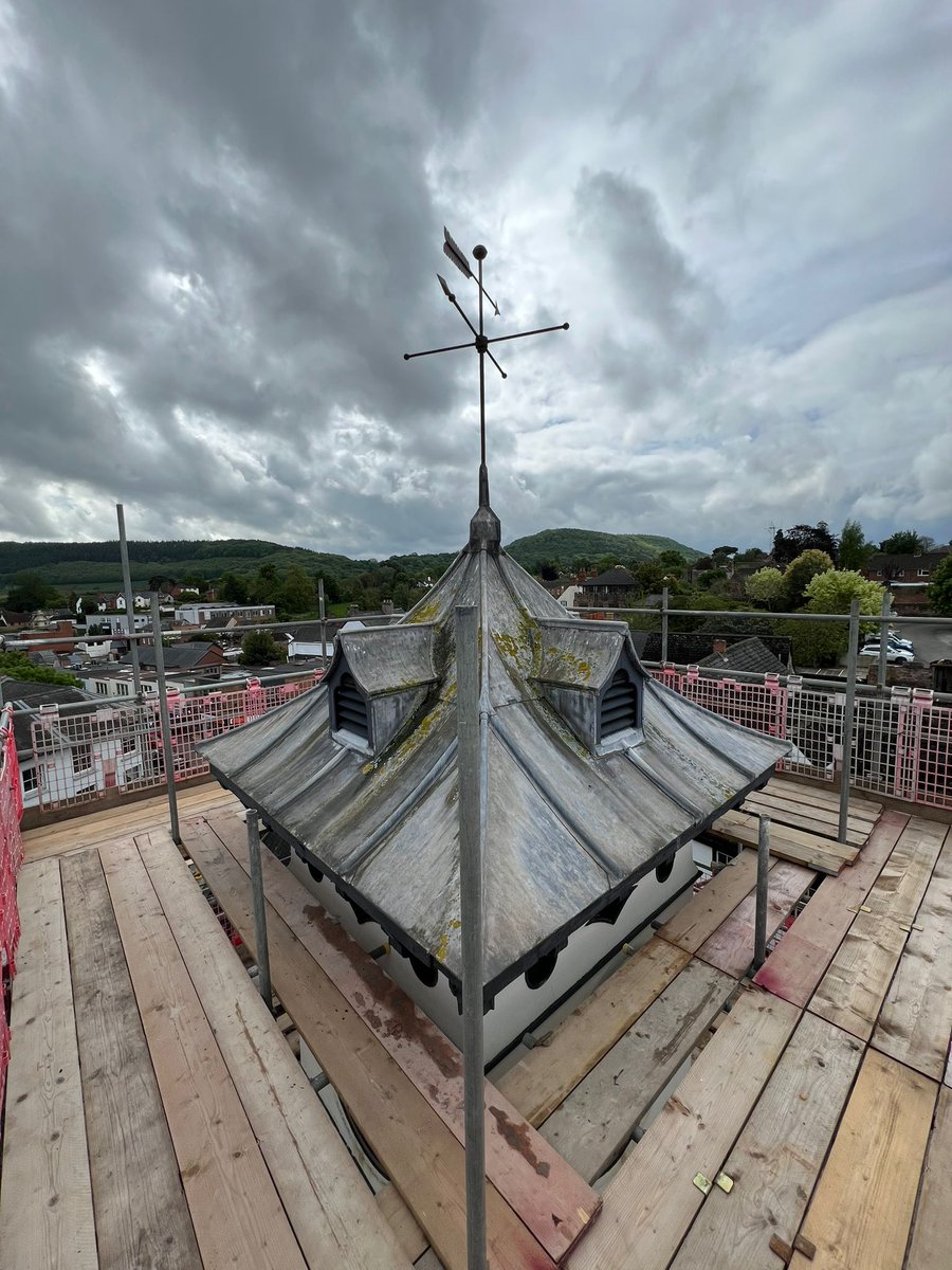 RyanHar90511974's tweet photo. The work is coming along nicely at Ross on wye Market hall. https://t.co/diTTgSwkGT