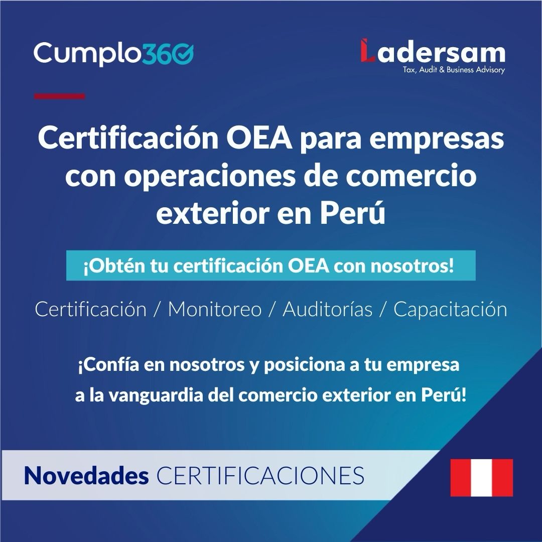 cumplo360's tweet photo. Obtén la Certificación OEA y optimiza tu operativa de comercio internacional.📦🔐
La certificación OEA, es el distintivo de excelencia otorgado por SUNAT que posiciona a las empresas con operaciones de comercio exterior a la vanguardia de la seguridad y eficiencia logística.

👇 https://t.co/awk59xlESO